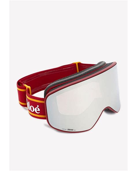 CHLOÉ Cassidy Ski Goggles .